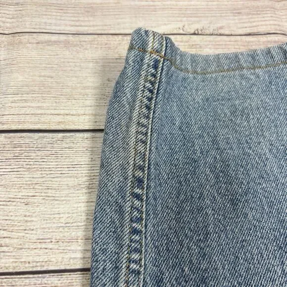 VINTAGE Levi's Jeans Mens 38x32 Blue Denim Relaxed Straight Light Wash Y2K Baggy